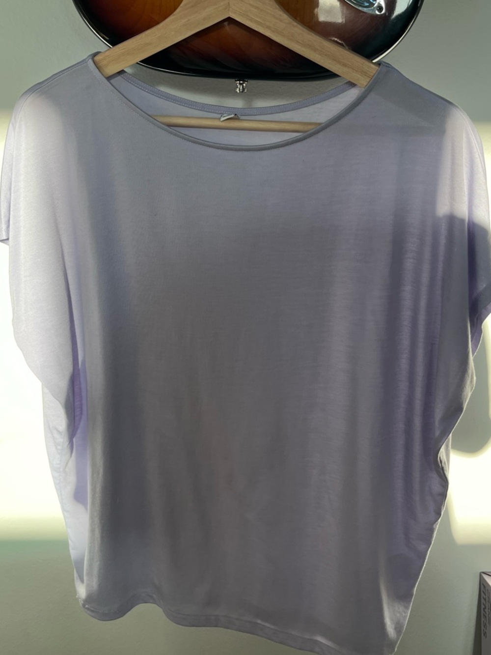 Uniqlo Light Lavender Short Sleeve Tee